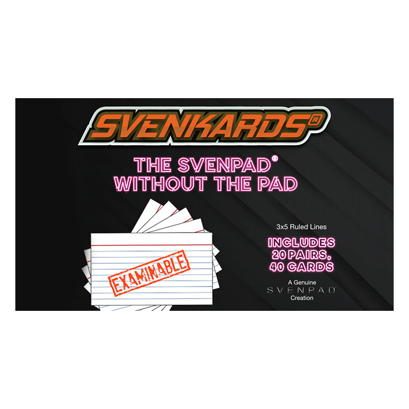 SvenKards (Lined) by Brett Barry