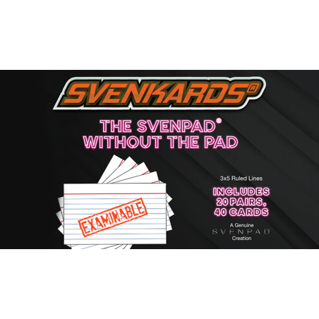 SvenKards (Lined) by Brett Barry