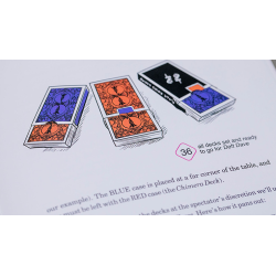 Symmetry, Parity and the Chimera Deck (plus three gimmicked decks and Prop) by Ben Harris - Book