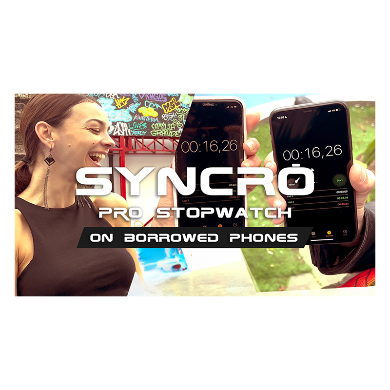 Syncro - Pro Stopwatch by Magic Pro Ideas - Trick