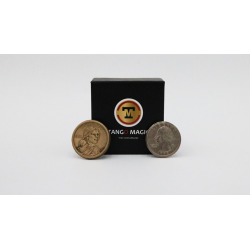 American Hopping Half w/One Dollar and One Quarter Dollar (D0126)