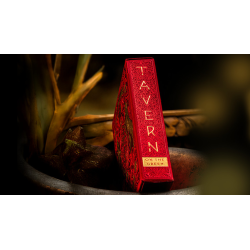 Tavern on the Green: Red Edition Playing Cards by theory11