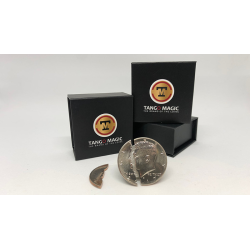 Bite Coin - (D0046)(US Half Dollar - Traditional With Extra Piece) by Tango - Trick