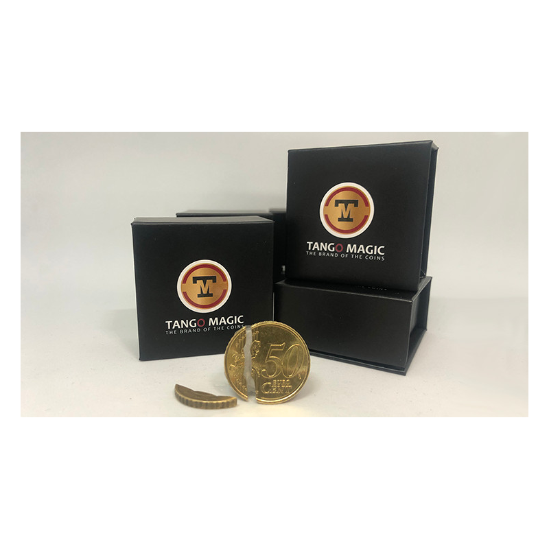 Bite Coin - (Euro 50 Cent - Internal With Extra Piece) by Tango - Trick (E0043)