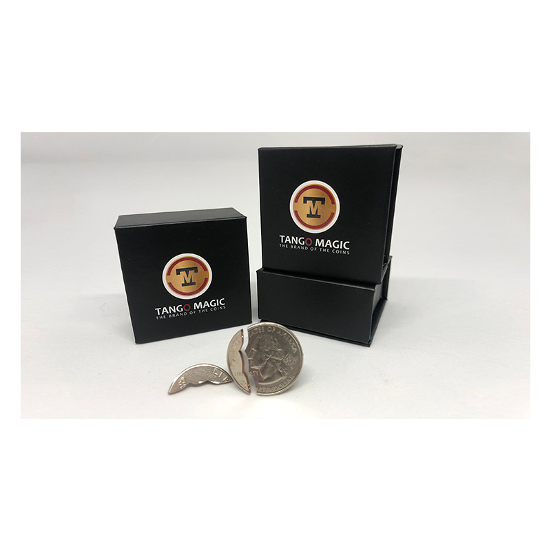 Bite Coin - (US Quarter - Traditional With Extra Piece)(D0047) by Tango - Trick