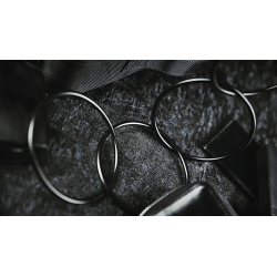 4" Linking Rings (Black) by TCC - Trick