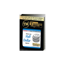 Tango Coin Production - Half Dollar D0186 (Gimmicks and Online Instructions) by Tango - Trick