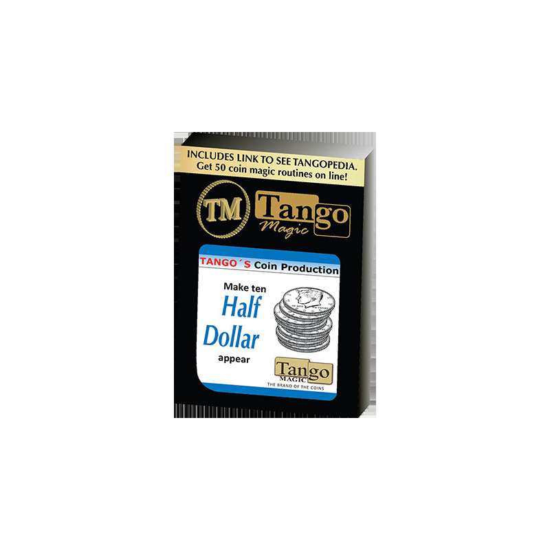 Tango Coin Production - Half Dollar D0186 (Gimmicks and Online Instructions) by Tango - Trick