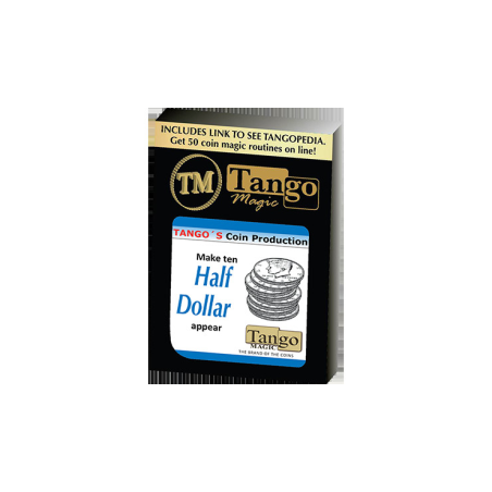 Tango Coin Production - Half Dollar D0186 (Gimmicks and Online Instructions) by Tango - Trick