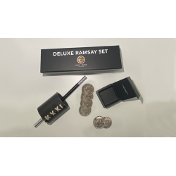 Deluxe Ramsay Set Half Dollar (Gimmicks and Online Instructions) by Tango - Trick