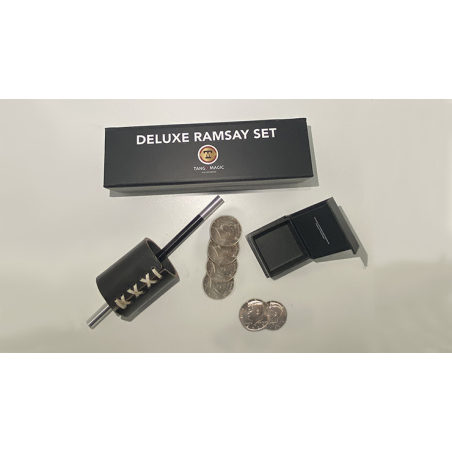 Deluxe Ramsay Set Half Dollar (Gimmicks and Online Instructions) by Tango - Trick