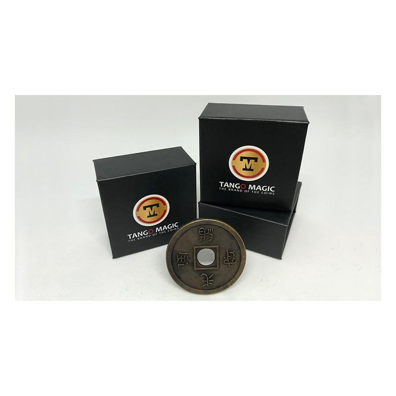 Dollar Size Chinese Coin (Brass) by Tango (CH033)