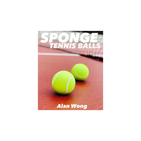 Sponge Tennis Balls (3 pk.) by Alan Wong - Trick
