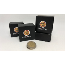 Expanded Shell Coin - (2 Euro, Steel Back) by Tango Magic - Trick (E0065)