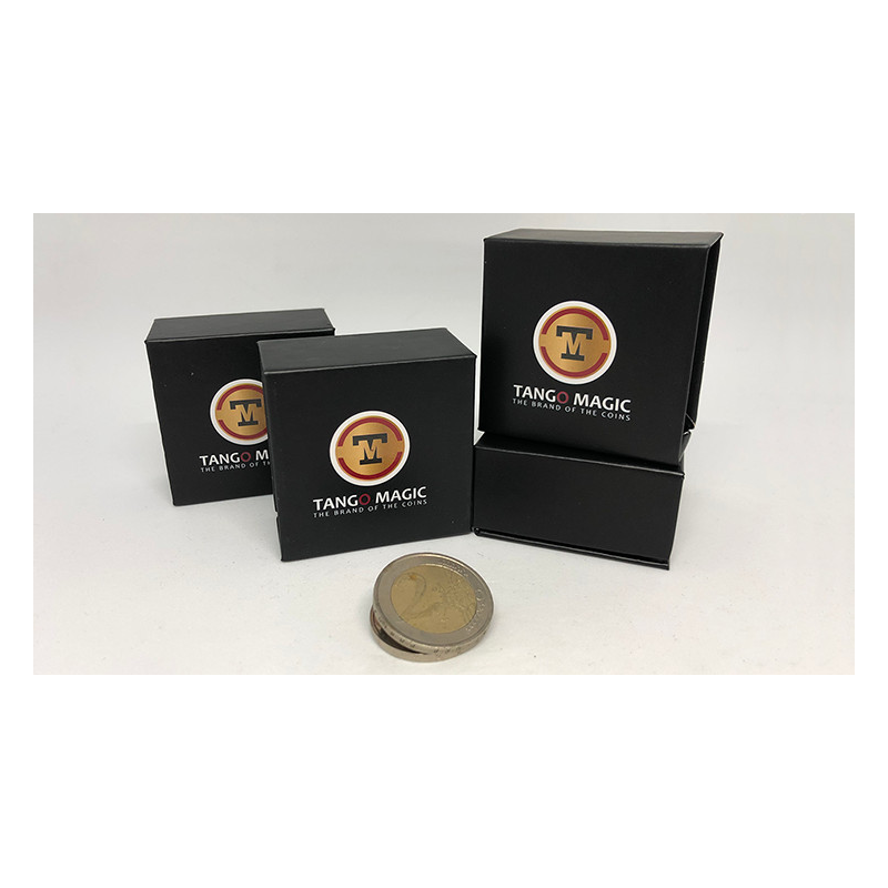 Expanded Shell Coin - (2 Euro, Steel Back) by Tango Magic - Trick (E0065)