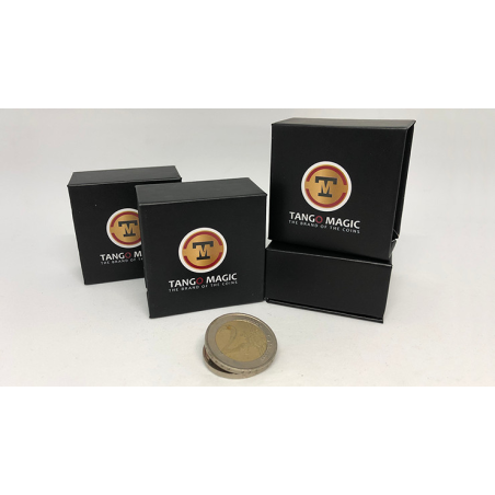 Expanded Shell Coin - (2 Euro, Steel Back) by Tango Magic - Trick (E0065)