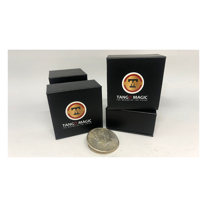 Expanded Shell Silver Half Dollar (D0003) by Tango - Trick