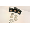 Expanded Shell Eisenhower Dollar (plus 4 Regular Coins) by Tango Magic