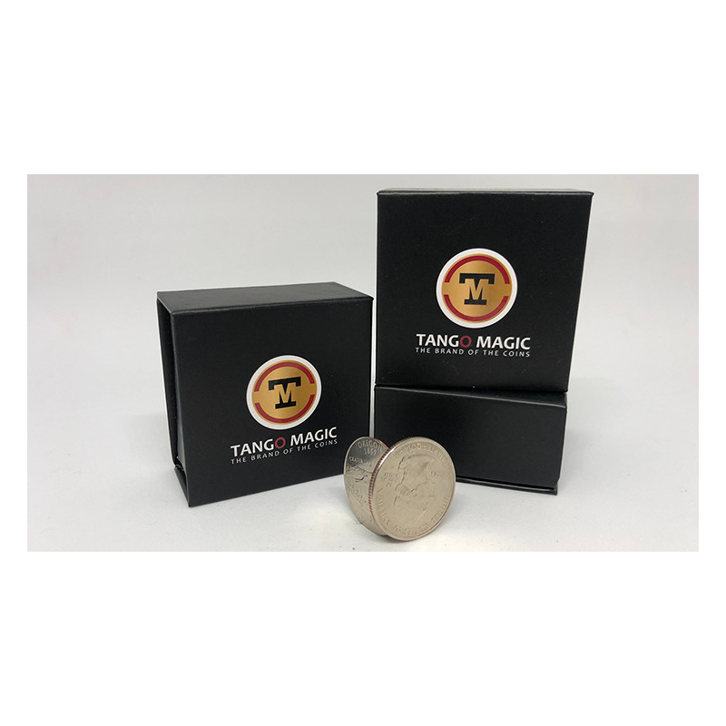 Flipper Coin Pro Elastic System Quarter Dollar (D0148) by Tango