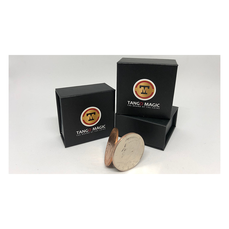 Flipper Coin PRO Gravity Half Dollar/English Penny - Tango - Trick (D0101)