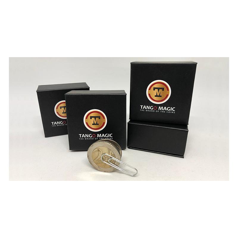 Magnetic Flipper Coin (2 Euro) by Tango- Trick (E0034)