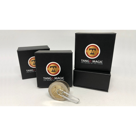 Magnetic Flipper Coin (2 Euro) by Tango- Trick (E0034)