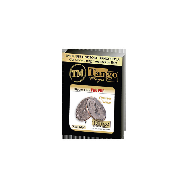 Flipper coin Pro Flip Quarter dollar (D0105) by Tango