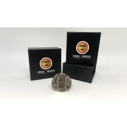 Folding Coin Quarter (D0021) (Traditional) by Tango Magic - Trick (D0021)