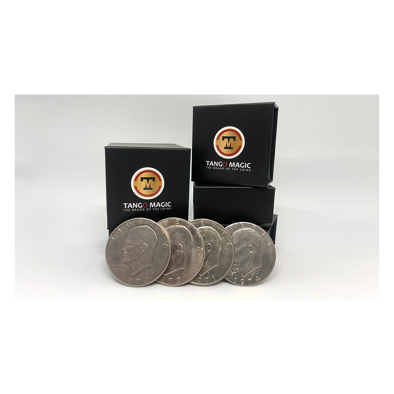 Four in One Eisenhower Dollar Set (D0146) by Tango - Trick