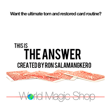 The Answer by Ron Salamangkero - DVD