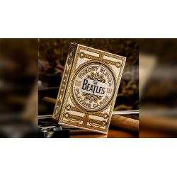 The Beatles Special Edition (White) Playing Cards by theory11
