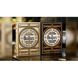 The Beatles Special Edition (White) Playing Cards by theory11