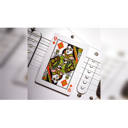 The Beatles Special Edition (White) Playing Cards by theory11