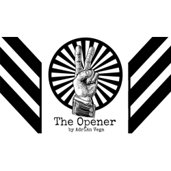 THE OPENER BLUE (Gimmicks and Online Instructions) by Adrian Vega - Trick