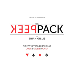 Gregory Wilson Presents The Peek Pack by Brian Gillis (Gimmicks and Online Instructions) - Trick