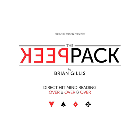 Gregory Wilson Presents The Peek Pack by Brian Gillis (Gimmicks and Online Instructions) - Trick