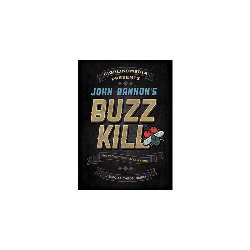 BIGBLINDMEDIA Presents John Bannon's Buzz Kill (Gimmicks and Online Instructions) - Trick