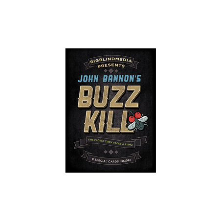 BIGBLINDMEDIA Presents John Bannon's Buzz Kill (Gimmicks and Online Instructions) - Trick