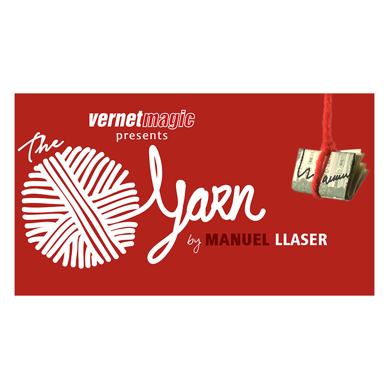 The Yarn (Gimmicks and Online Instructions) by Manuel LLaser - Trick
