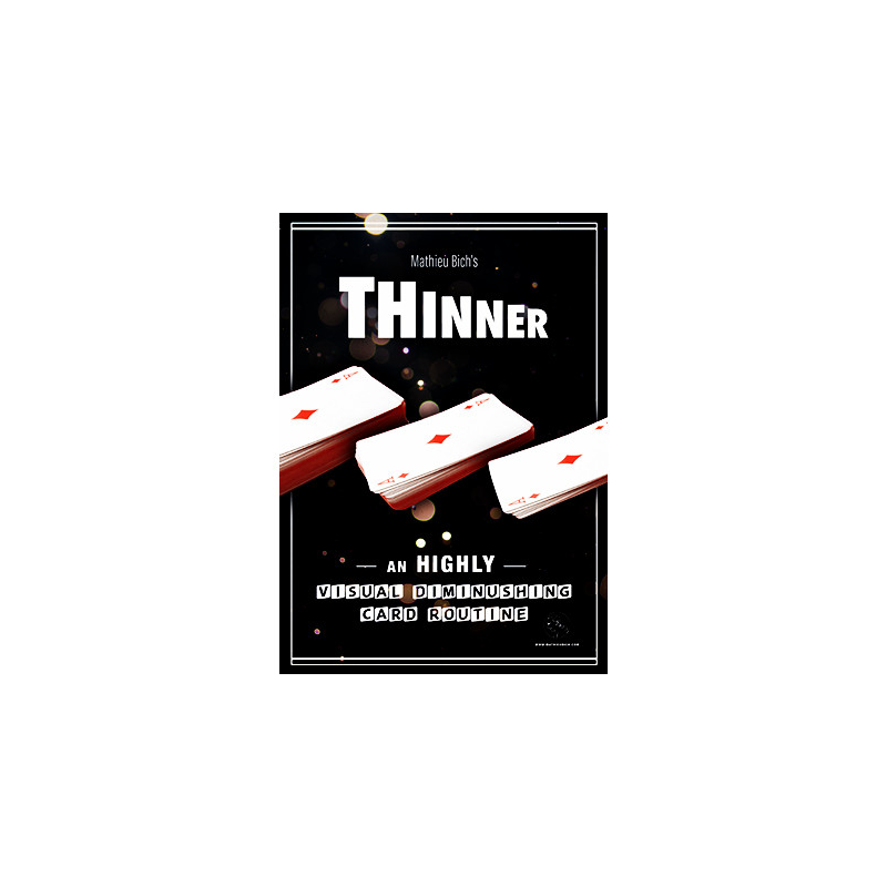 THINNER (Gimmick and Online Instruction) by Mathieu Bich