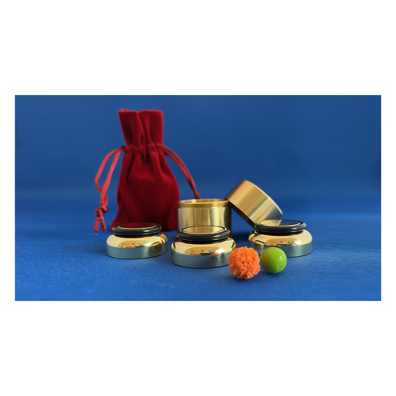 Three Shell Game (Brass) by Leo Smetsers