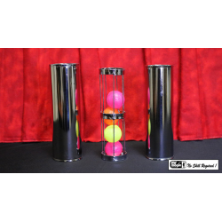 Cage and Cylinder Mystery (Brass) by Mr. Magic - Trick