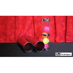 Cage and Cylinder Mystery (Brass) by Mr. Magic - Trick