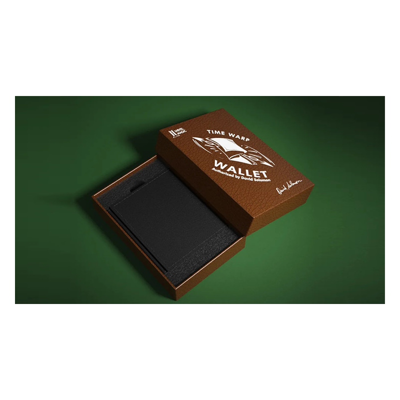 The Time Warp Wallet by Iarvel Magic and David Solomon