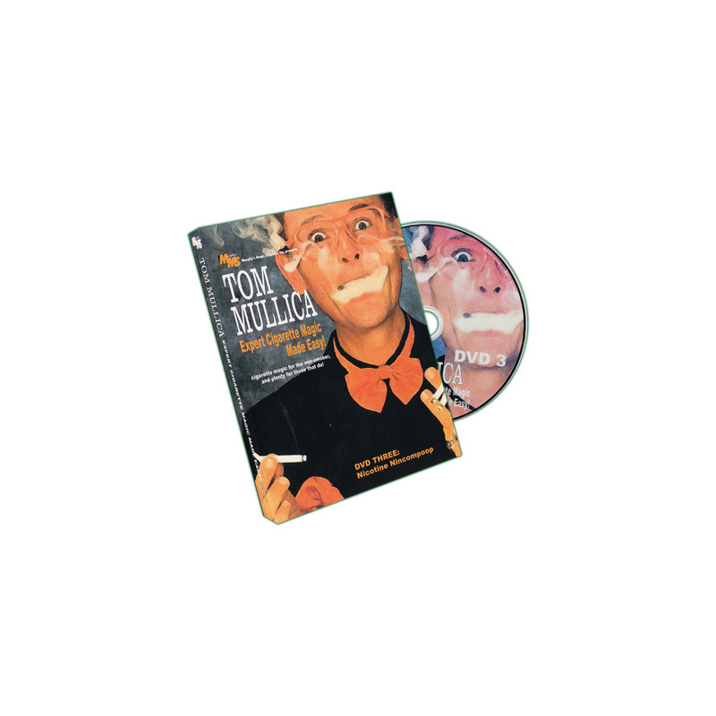 Expert Cigarette Magic Made Easy - Vol.3 by Tom Mullica - DVD