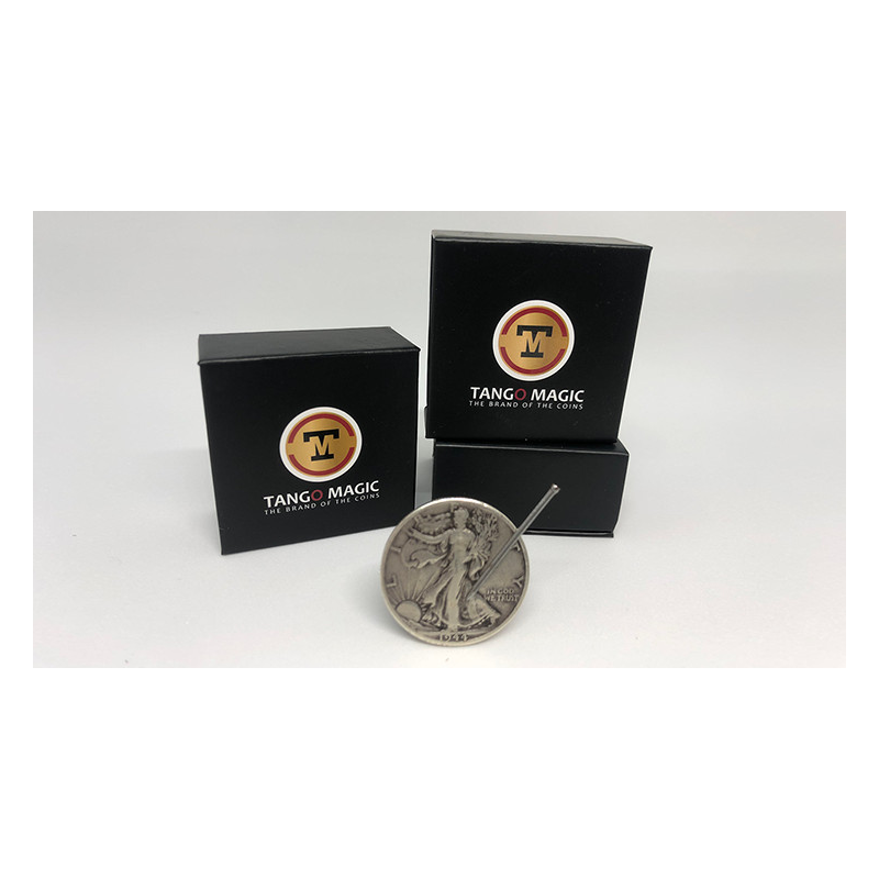 Magnetic Coin Walking Liberty (D0136) by Tango