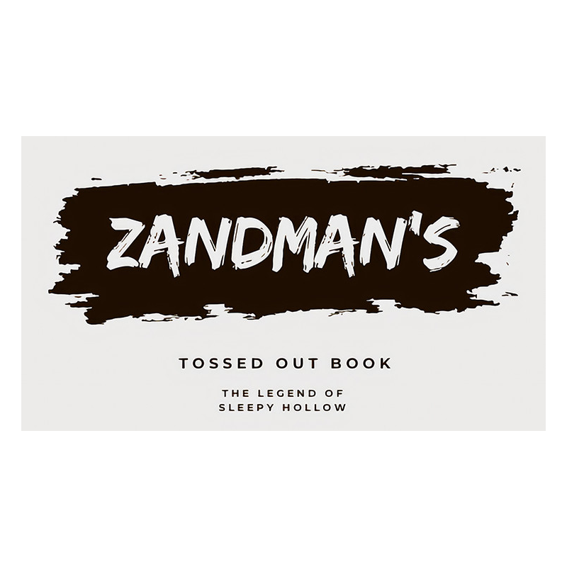 Zandman's Tossed Out Book