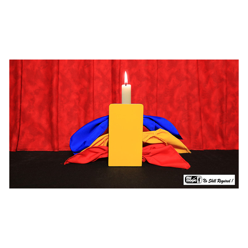 Candle Through Silks (Stage Version) by Mr. Magic - Trick