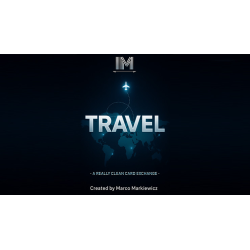 Travel (Blue) by Marco Markiewicz