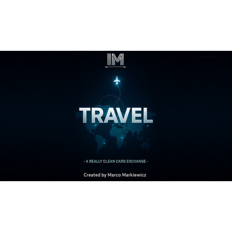 Travel (Blue) by Marco Markiewicz